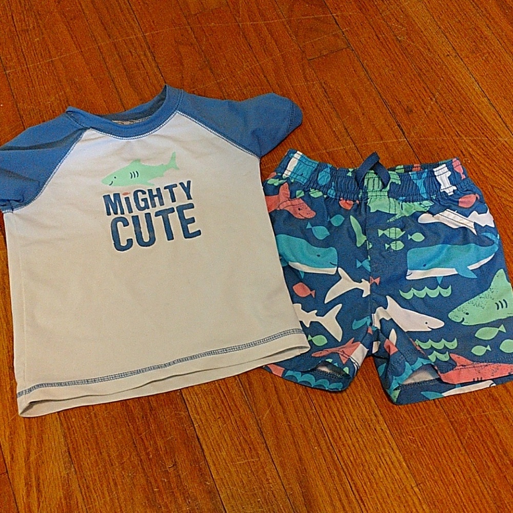 🛍️ 4/$10 Whale Swimsuit Set